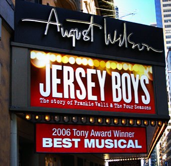 Jersey Boys by August Wilson, Broadway NYC